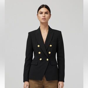 Rag & Bone Preston Crepe Blazer Classic Fit Blazer